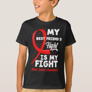 Min bästa väns kamp min kamp Blodcancer medvetenhe T Shirt
