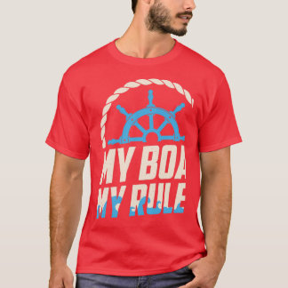 Min båt min Regler-slynga båt T Shirt