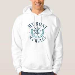 Min båt mitt Regler Hoodie