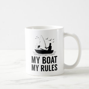 Min båt mitt Regler Kaffemugg