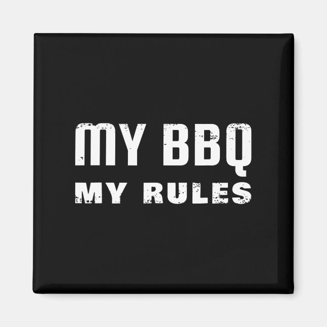 Min Bbq My Regler Magnet (Framsidan)