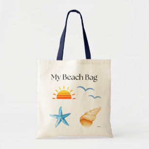 Min Beach-behållare Tygkasse
