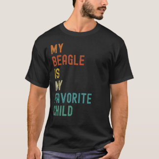 Min beagle är min favorit. Rolig hund Älskare, bar T Shirt