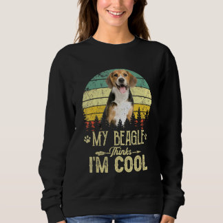 Min beagle tänker mig min Coola Hund Mamma Hund Pa T Shirt