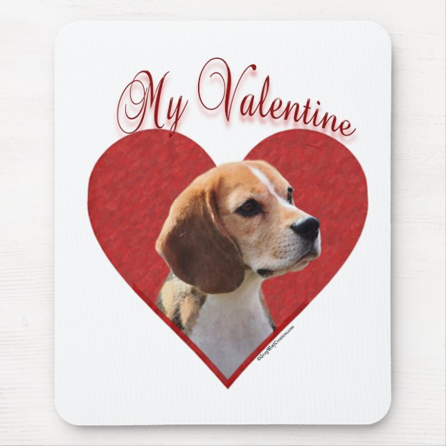 Min Beagle Valentine Musmatta (Framsidan)