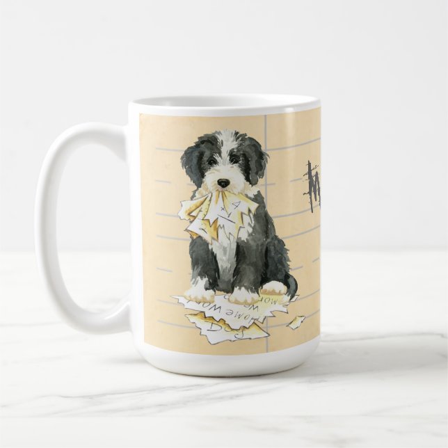 Min Beardie åt min läxa Kaffemugg (Vänster)