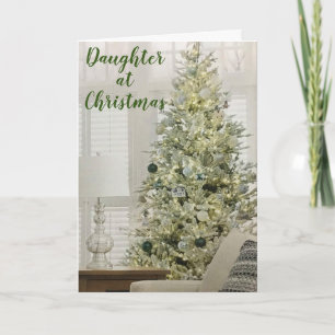 MIN BEAUTIFUL DAUGHTER GÖR CHRISTMAS MERRIER-KORT KORT