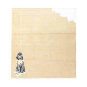 Min Bedlington Terrier Ate My Homwork Anteckningsb Anteckningsblock