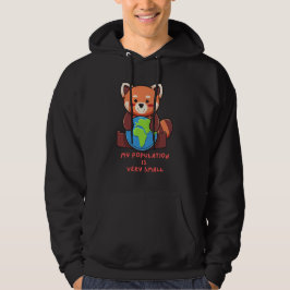 Min befolkning är mycket liten. hoodie