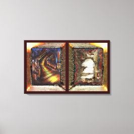 Min bekännelse och ljusstråle canvastryck