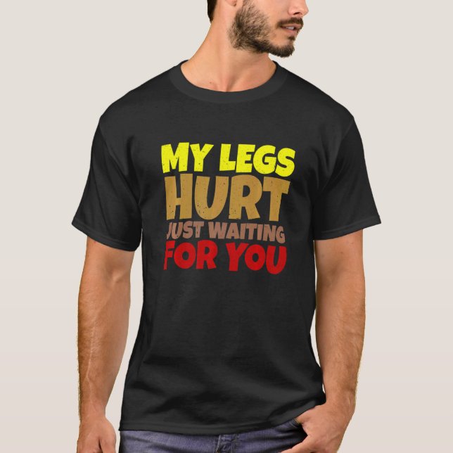 Min Ben Ontr bara vänta på dig T Shirt (Framsida)