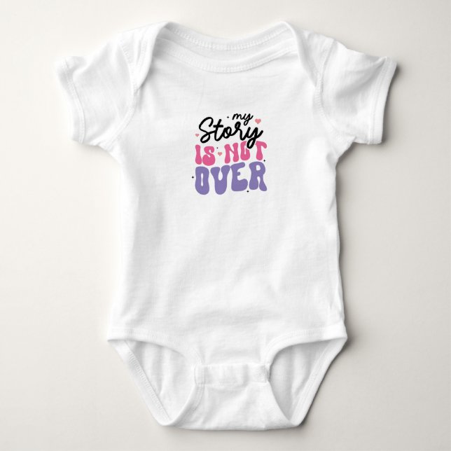 Min berättelse är inte över t shirt (Framsida)