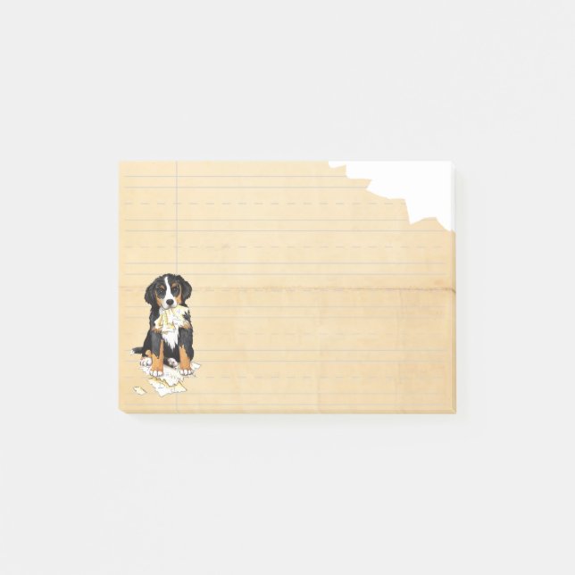 Min Berner åt min läxa Post-it Block (Framsida)