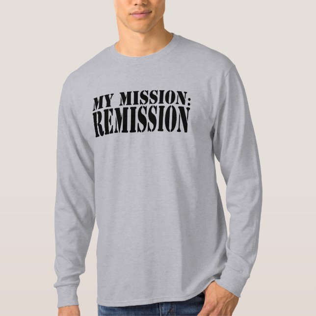 Min beskickning: Remissionlångärmad T Tee Shirt (Framsida)