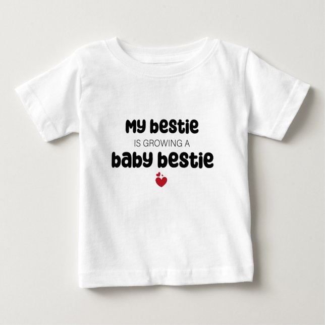 Min bestie odlar en bestie från baby t shirt (Framsida)