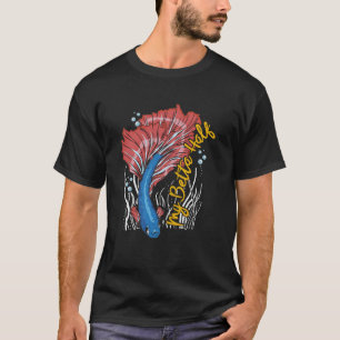 Min Betta Halva Aquarium Fishservation Fish Tank F T Shirt