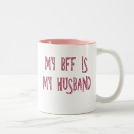 MIN BFF ÄR MIN MAKE Två-Tonad MUGG