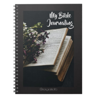 Min bibeljournalföring anteckningsbok