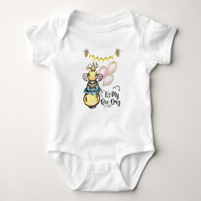 Min bidagsdräkt, Bumblebee-Barnkläder T Shirt (Framsida)