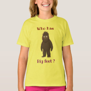 Min bigfoot t shirt