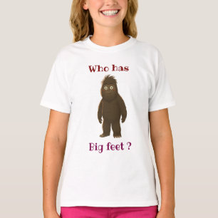 Min bigfoot t shirt
