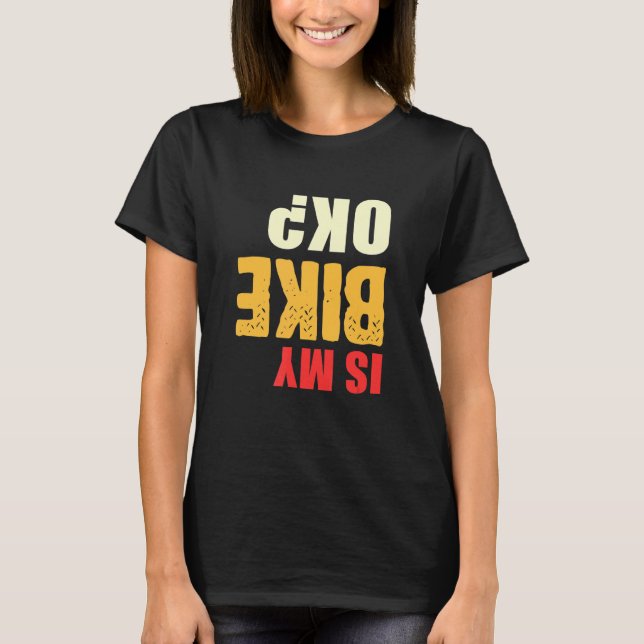Min Bike Ok Pro Cyclist T Shirt (Framsida)