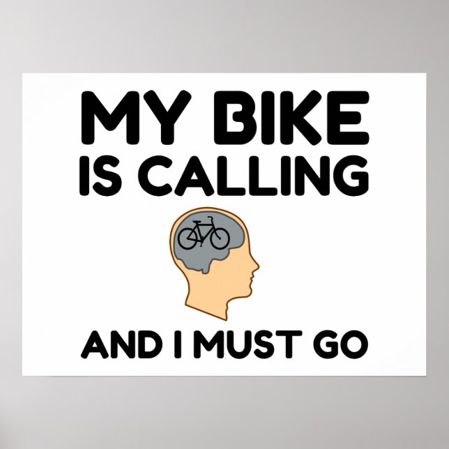 Min bike ringer poster (Framsidan)
