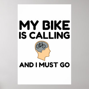 Min bike ringer poster