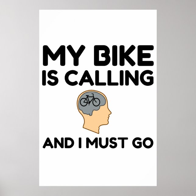 Min bike ringer poster (Framsidan)