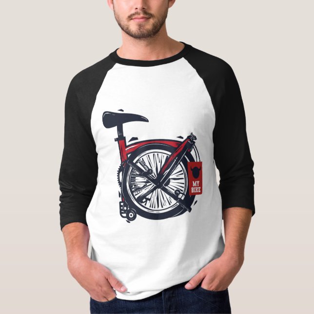 Min Bike T Shirt (Framsida)