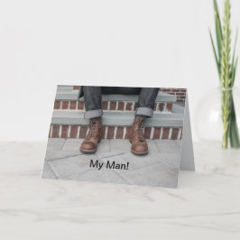 MIN BIRTHDAY-KORT FÖR HONOM TACK KORT