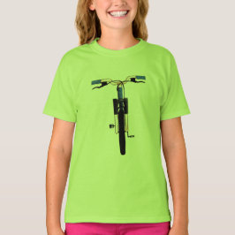 min blå cykel t shirt