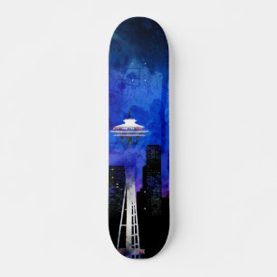 Min blå värld mini skateboard bräda 18,5 cm