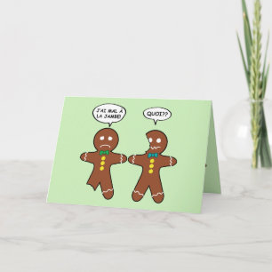 Min blad Ontr Gingertea Cookie i Fransk Grönt Helgkort