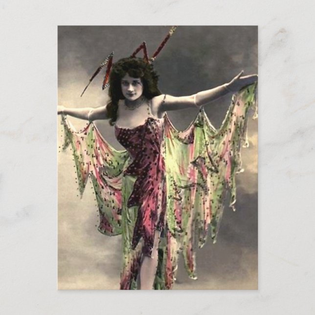 Min Blixt Bolt Hat Vykort (Framsida)