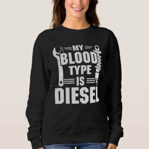 Min blodgrupp är dieselbilmekaniker t shirt