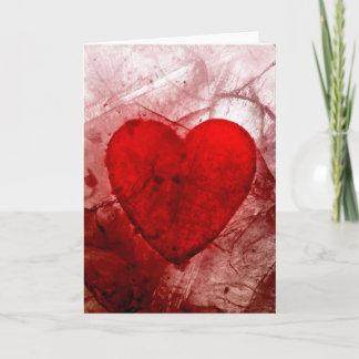 Min blodiga valentin helgkort