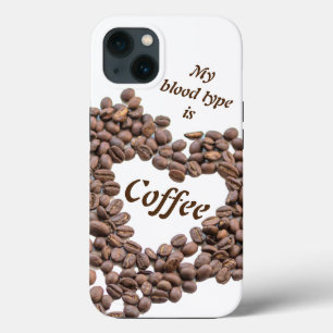 Min blodtyp är kaffe älskare koffein