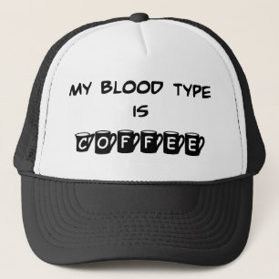 Min blodtyp är kaffehatten keps