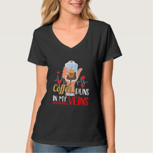 Min blodtyp är kaffesjuksköterskor t shirt