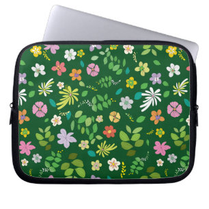 Min blomma design 4 laptop fodral