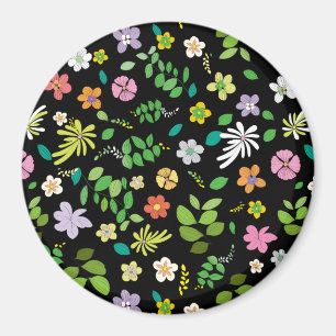 Min blomma design 5 magnet