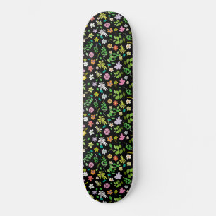 Min blomma design 5 mini skateboard bräda 18,5 cm