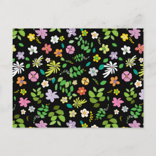 Min blomma design 5 vykort