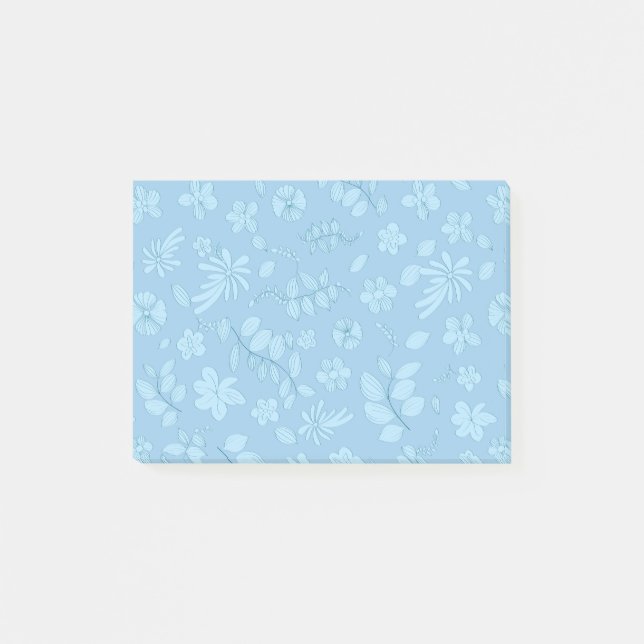 Min blomma design 7 post-it block (Framsida)