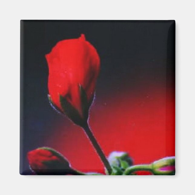 Min blomma magnet (Framsidan)