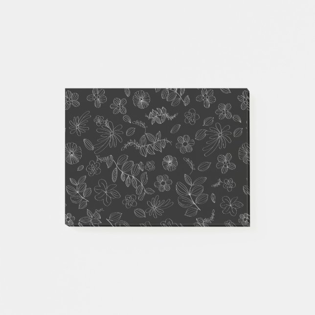 Min Blomsterdesign 8 Post-it Block (Framsida)
