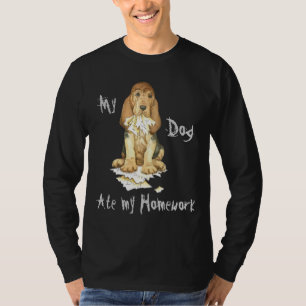 Min Bloodhound Ate Min hemläxa Tröja
