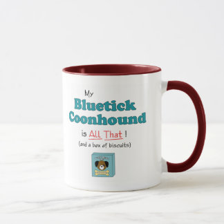 Min Bluetick Coonhound är all det! Mugg