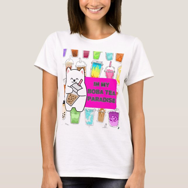 MIN BOBA-TEPARADIS T SHIRT (Framsida)